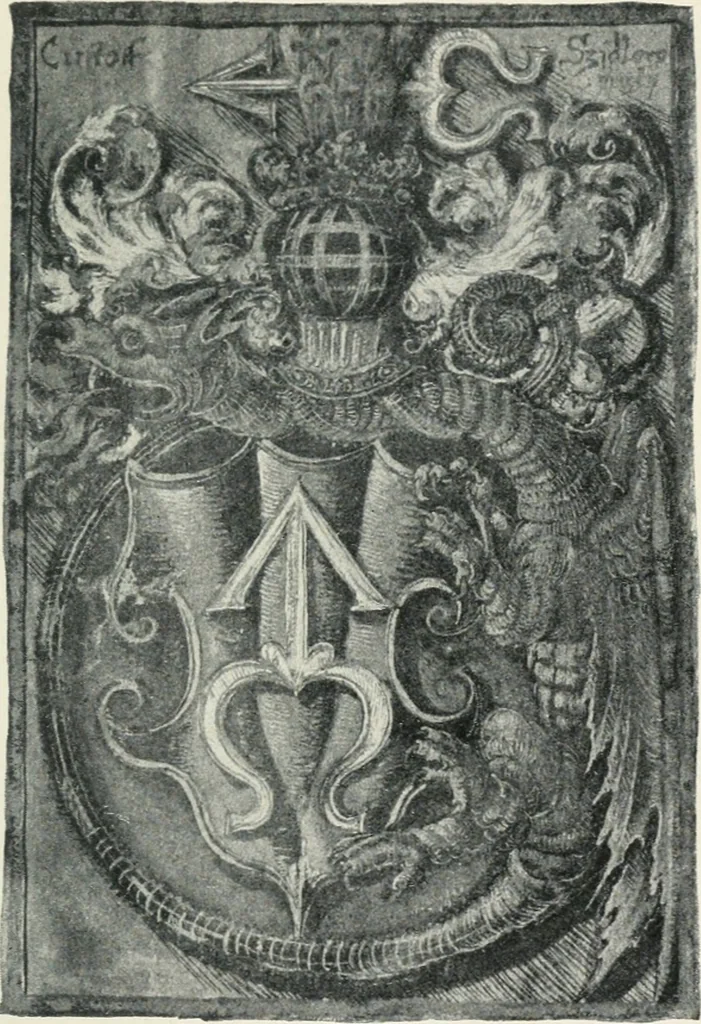 An illustration from Kanclerz Krzysztof Szydowiecki; z dziejów kultury i sztuki Zygmuntowskich czasów, 1912, leaf 338