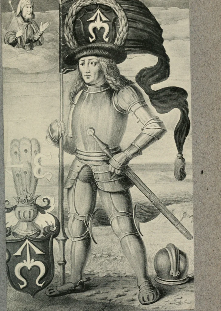 An illustration from Kanclerz Krzysztof Szydowiecki; z dziejów kultury i sztuki Zygmuntowskich czasów, 1912, leaf 76