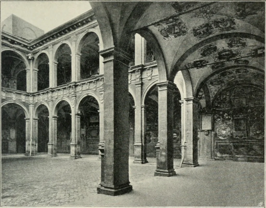 An illustration from Kanclerz Krzysztof Szydowiecki; z dziejów kultury i sztuki Zygmuntowskich czasów, 1912, leaf 92