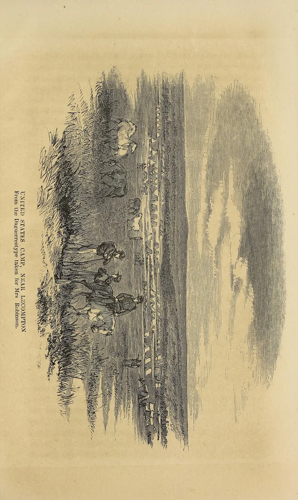 An illustration from Kansas; its interior and exterior life : including a full view of its settlement, political history, social life, climate, soil, productions, scenery, etc., 1857, leaf 325