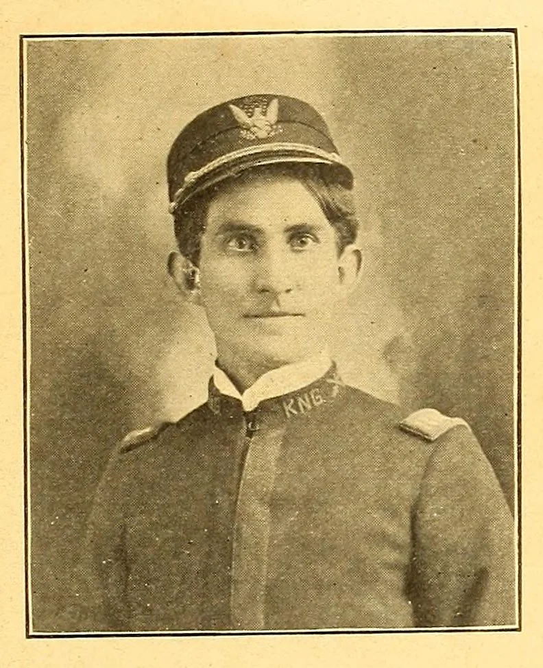 An illustration from A Kansas kompany bulletin, 1900, leaf 13