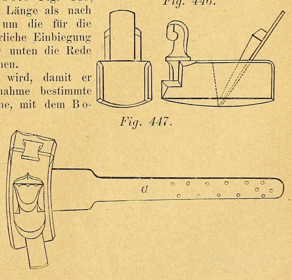 An illustration from Karmarsch und Heeren's Technisches Wörterbuch, 1880, leaf 697