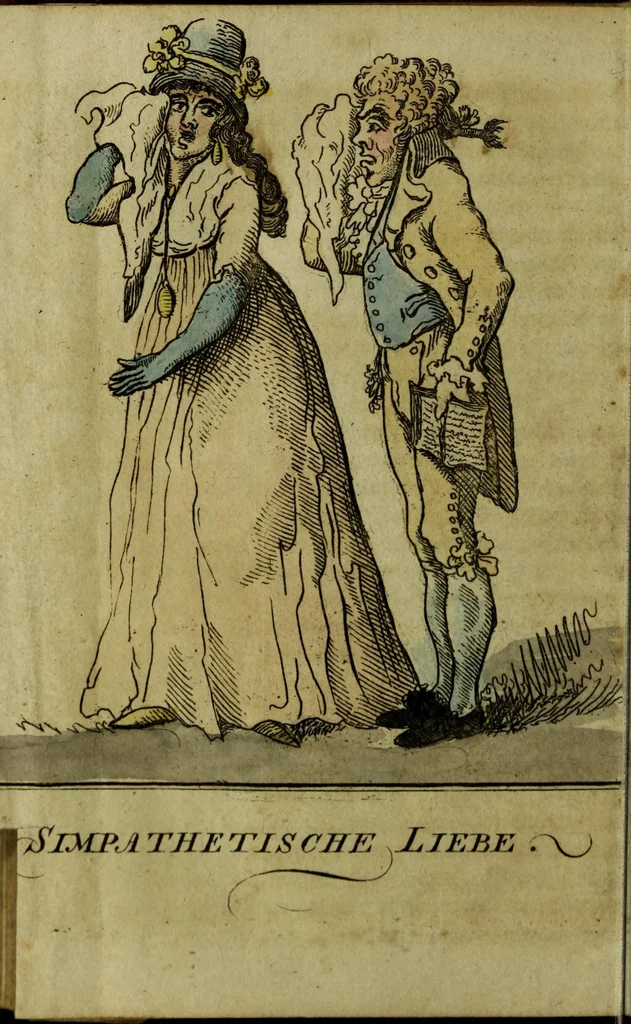 An illustration from Karrikatur-Allmanach auf 1801, 1801, leaf 283