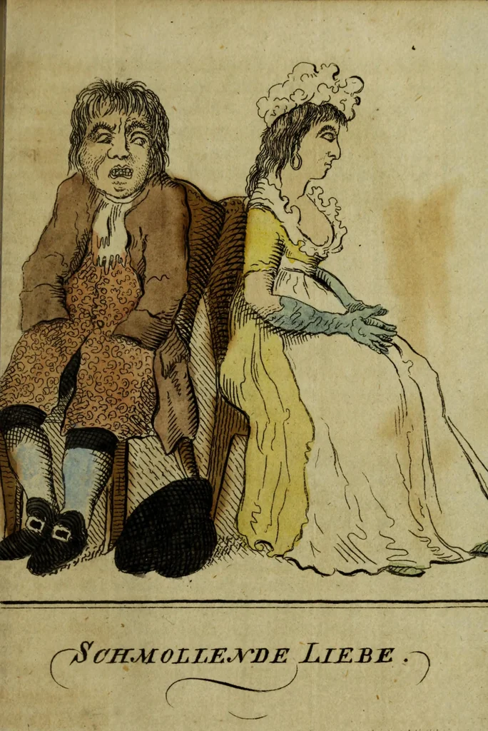 An illustration from Karrikatur-Allmanach auf 1801, 1801, leaf 338