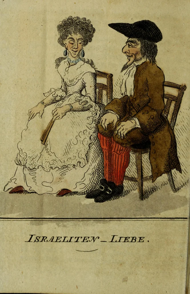 An illustration from Karrikatur-Allmanach auf 1801, 1801, leaf 361