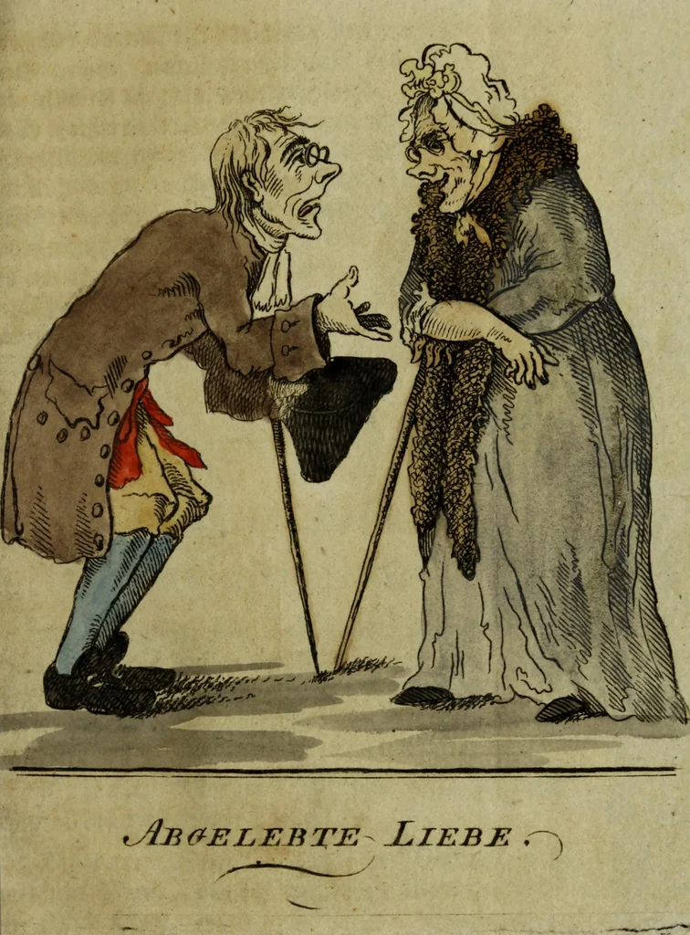 An illustration from Karrikatur-Allmanach auf 1801, 1801, leaf 382
