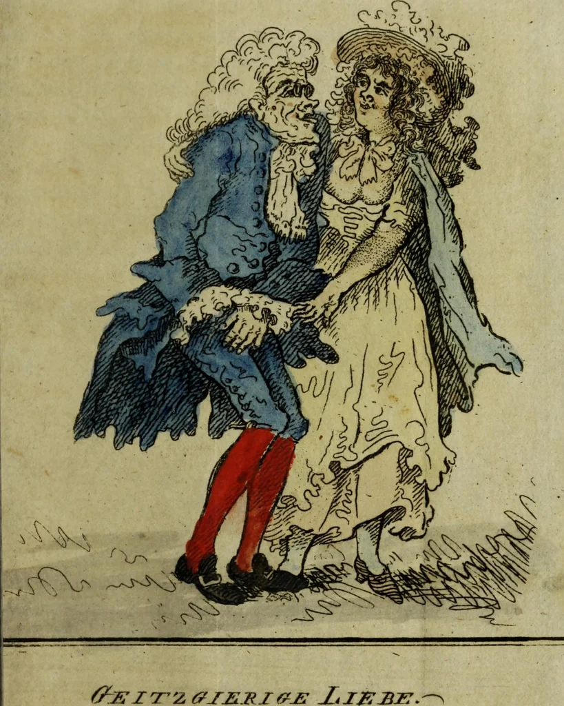An illustration from Karrikatur-Allmanach auf 1801, 1801, leaf 390