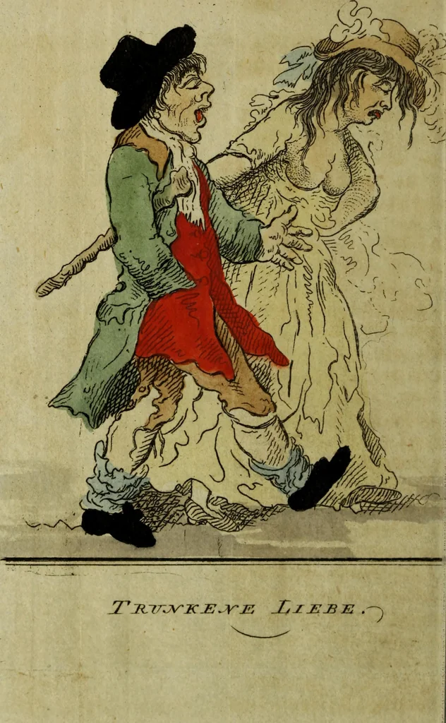 An illustration from Karrikatur-Allmanach auf 1801, 1801, leaf 401