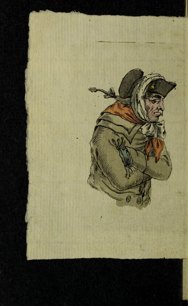 An illustration from Karrikatur-Allmanach auf 1801, 1801, leaf 7