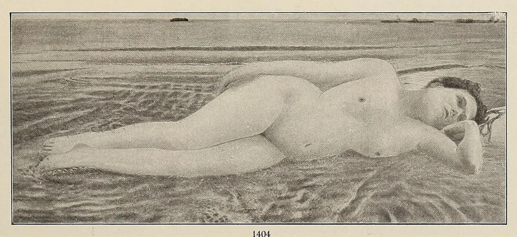 An illustration from Katalog der farbigen Kunstblätter aus der München Jugend : Sonder-Ausgabe der 3000 Kunstblätter der Jugend : ausgewählt aus den Jahrgängen 1896-1911, 1912, leaf 143