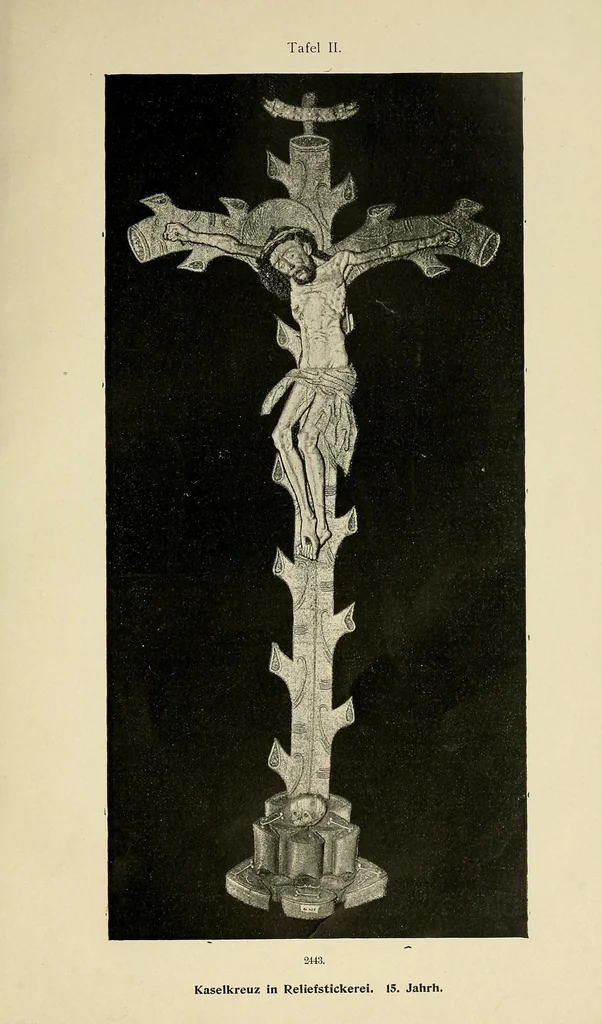 An illustration from Katalog der Gewebesammlung des Germanischen Nationalmuseum .., 1896, leaf 29