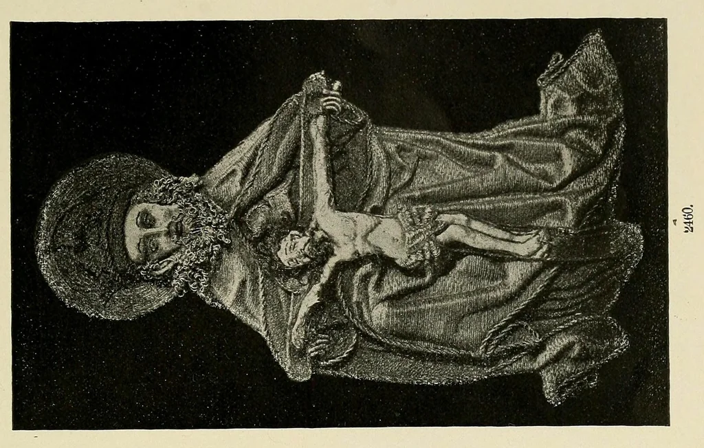 An illustration from Katalog der Gewebesammlung des Germanischen Nationalmuseum .., 1896, leaf 33