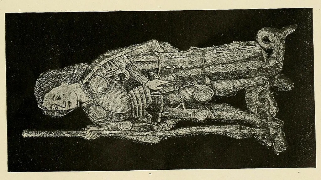 An illustration from Katalog der Gewebesammlung des Germanischen Nationalmuseum .., 1896, leaf 33