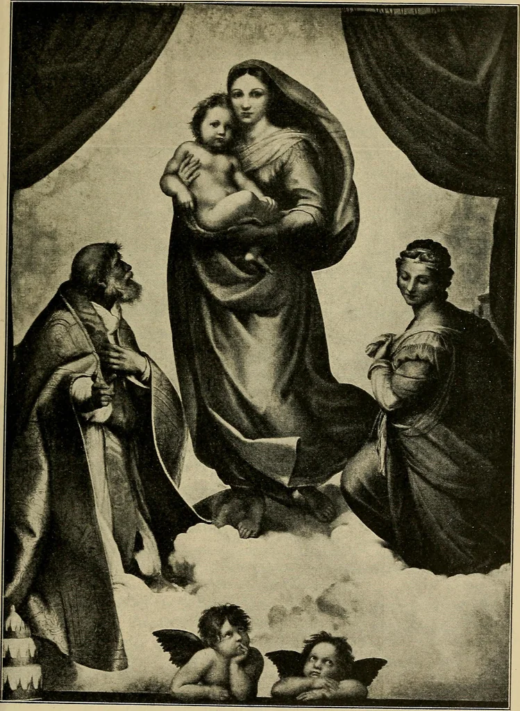 An illustration from Katalog der Königlichen Gemäldegalerie zu Dresden, 1899, leaf 100