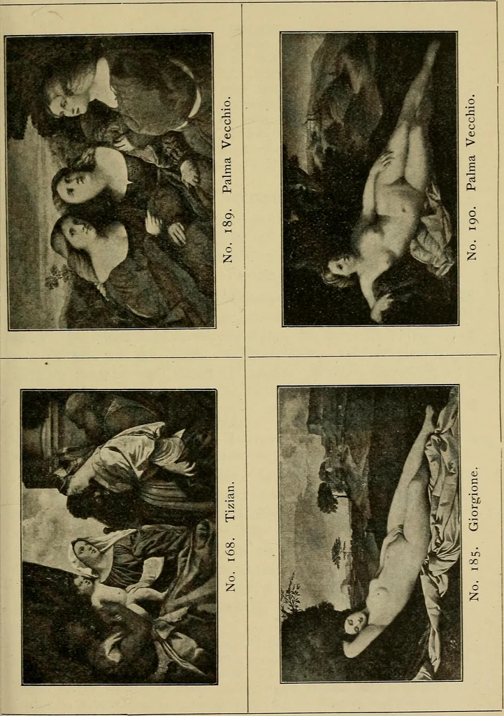An illustration from Katalog der Königlichen Gemäldegalerie zu Dresden, 1899, leaf 140