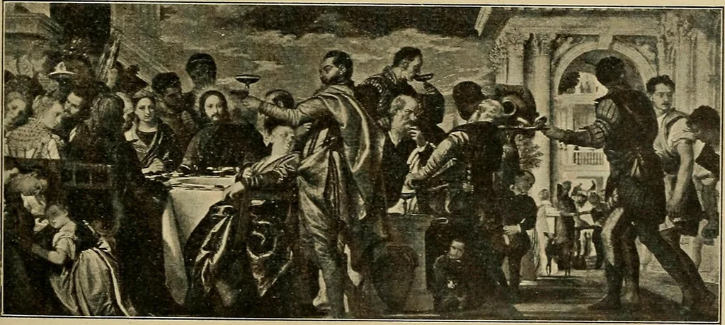 An illustration from Katalog der Königlichen Gemäldegalerie zu Dresden, 1899, leaf 158