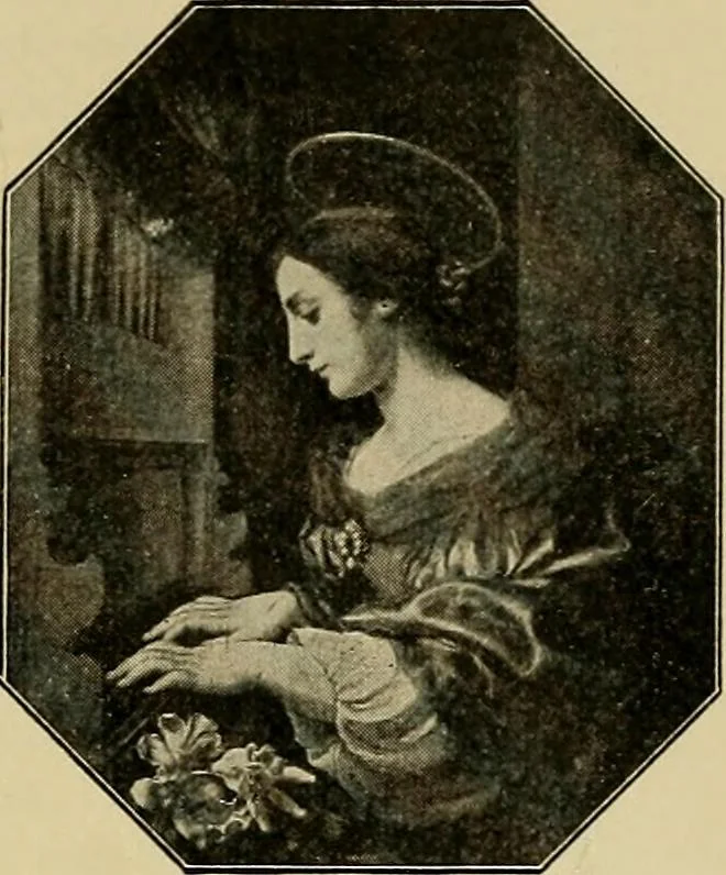 An illustration from Katalog der Königlichen Gemäldegalerie zu Dresden, 1899, leaf 186