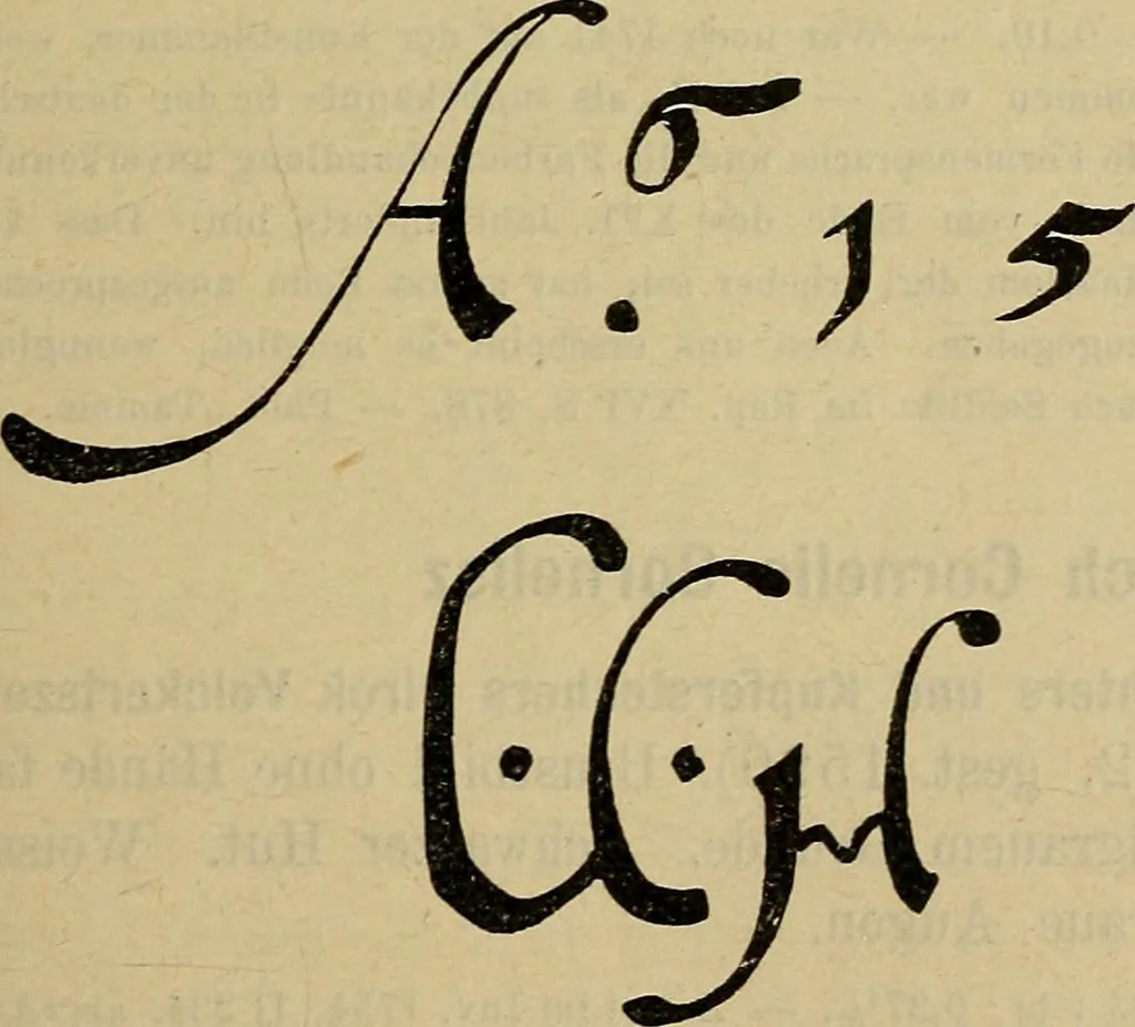 An illustration from Katalog der Königlichen Gemäldegalerie zu Dresden, 1899, leaf 346