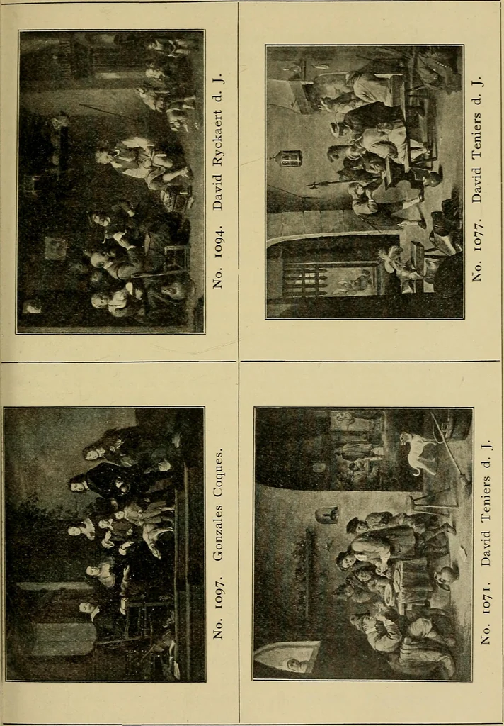 An illustration from Katalog der Königlichen Gemäldegalerie zu Dresden, 1899, leaf 428