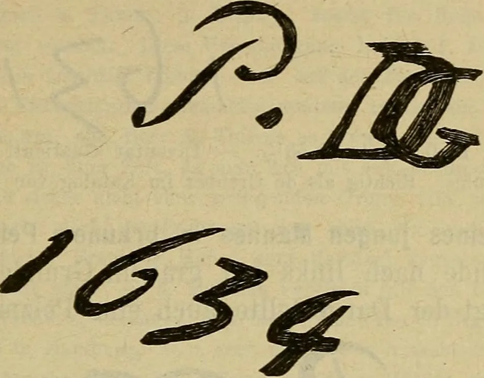 An illustration from Katalog der Königlichen Gemäldegalerie zu Dresden, 1899, leaf 522