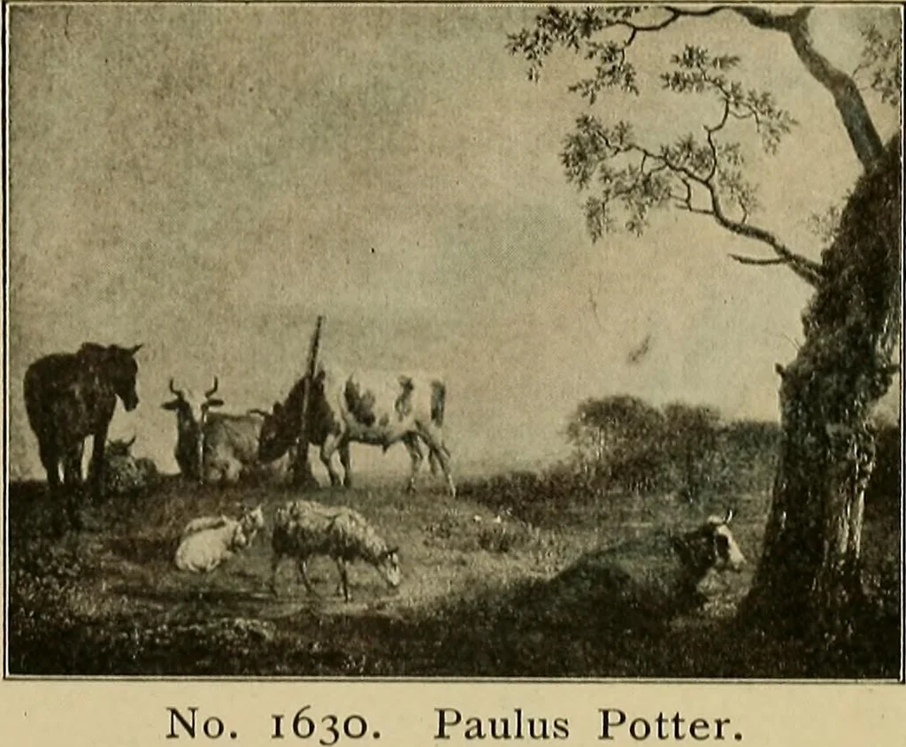 An illustration from Katalog der Königlichen Gemäldegalerie zu Dresden, 1899, leaf 558