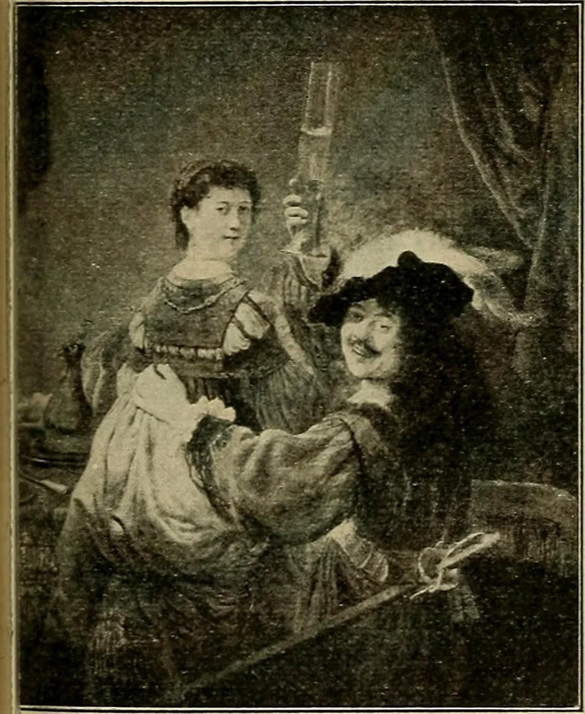 An illustration from Katalog der Königlichen Gemäldegalerie zu Dresden, 1899, leaf 584