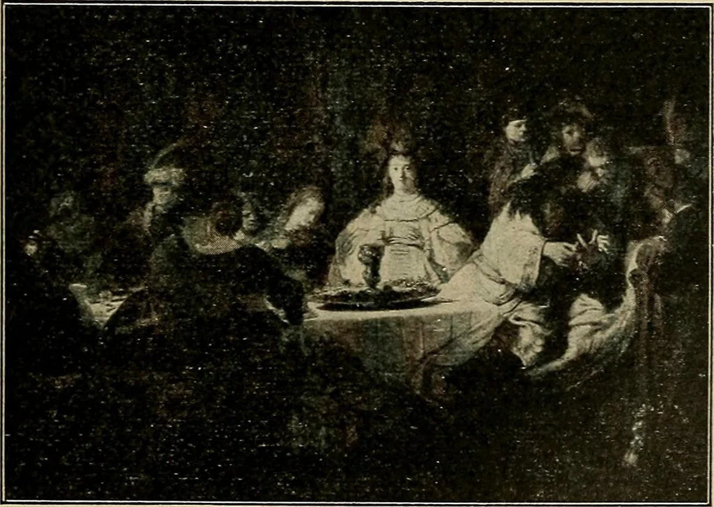 An illustration from Katalog der Königlichen Gemäldegalerie zu Dresden, 1899, leaf 588