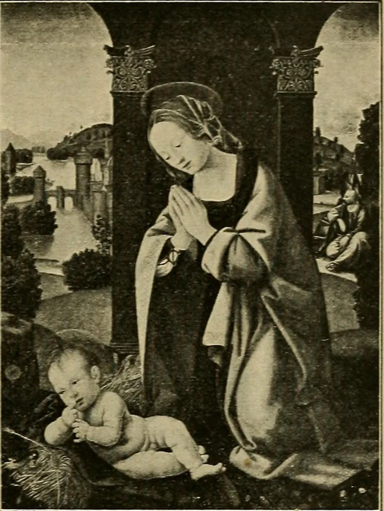 An illustration from Katalog der Königlichen Gemäldegalerie zu Dresden, 1899, leaf 68