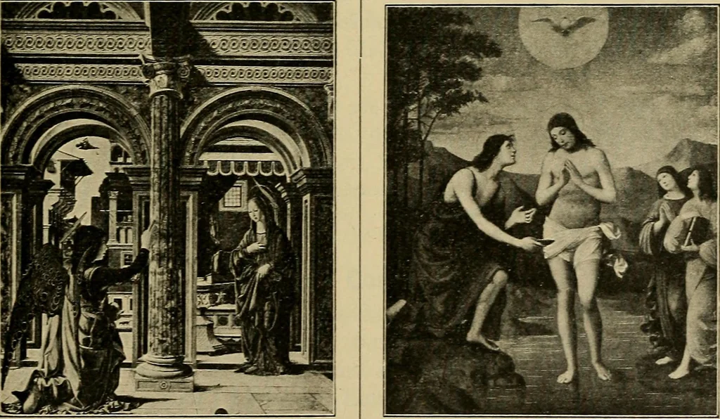 An illustration from Katalog der Königlichen Gemäldegalerie zu Dresden, 1899, leaf 68
