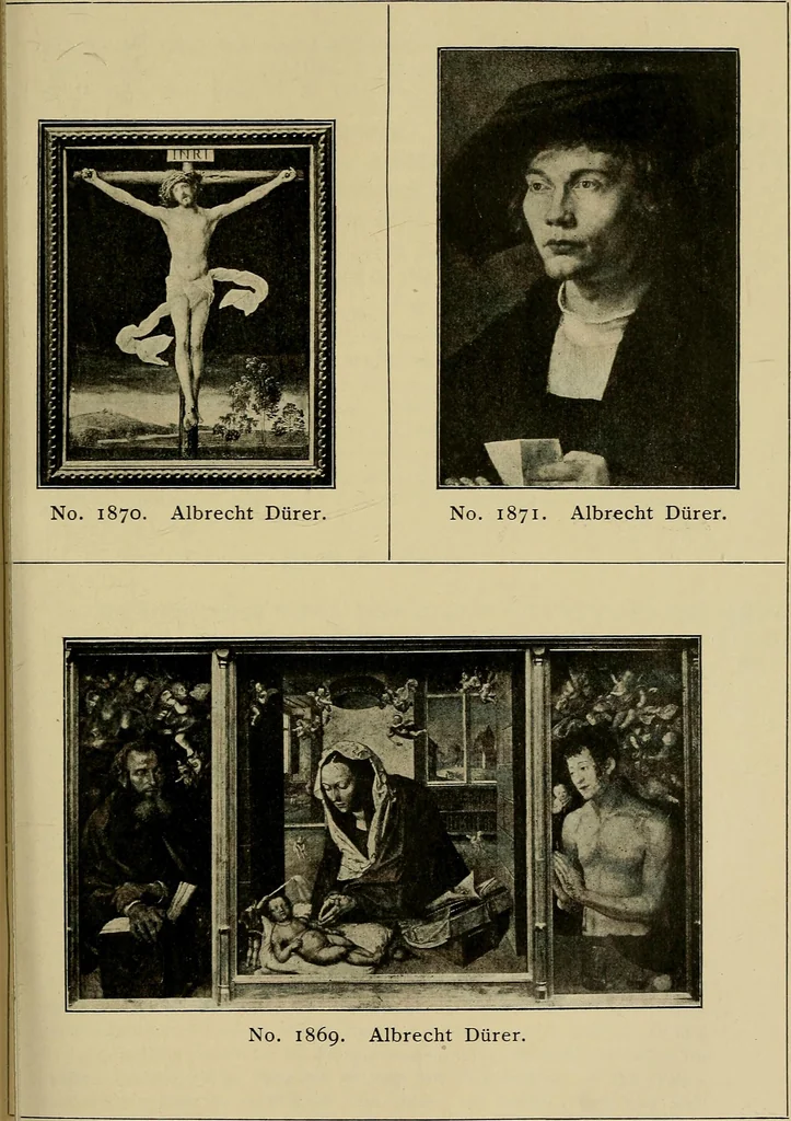An illustration from Katalog der Königlichen Gemäldegalerie zu Dresden, 1899, leaf 690