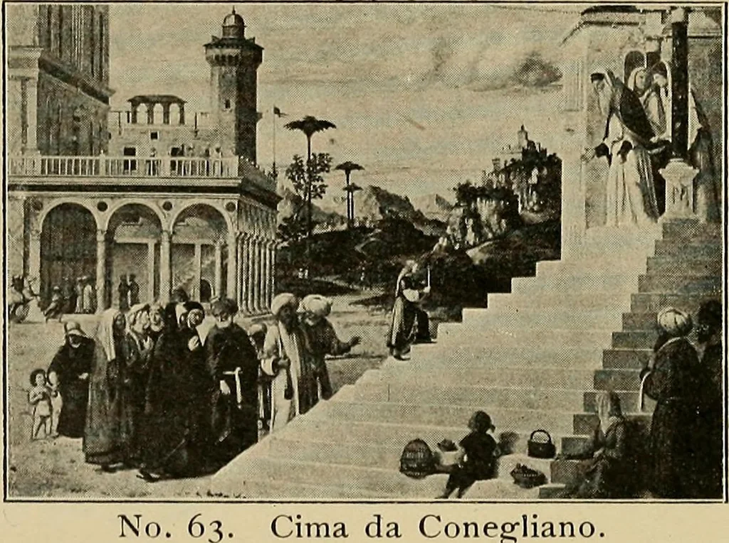 An illustration from Katalog der Königlichen Gemäldegalerie zu Dresden, 1899, leaf 86
