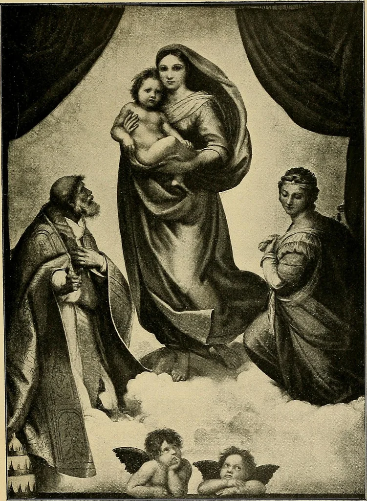An illustration from Katalog der Königlichen Gemäldegalerie zu Dresden, 1908, leaf 102
