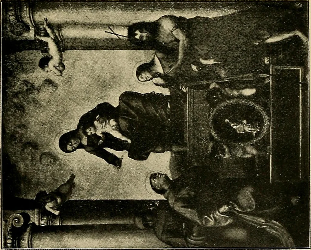 An illustration from Katalog der Königlichen Gemäldegalerie zu Dresden, 1908, leaf 122