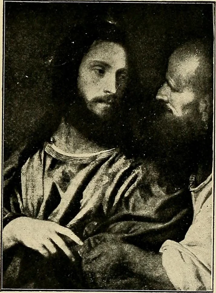 An illustration from Katalog der Königlichen Gemäldegalerie zu Dresden, 1908, leaf 134