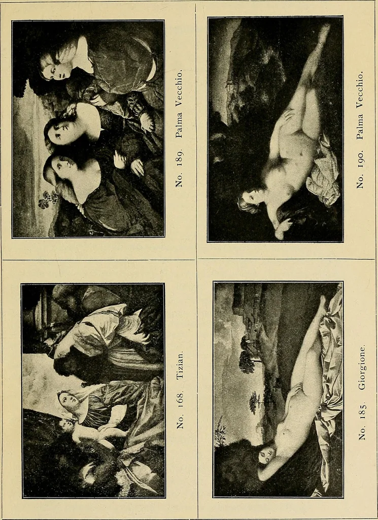 An illustration from Katalog der Königlichen Gemäldegalerie zu Dresden, 1908, leaf 142