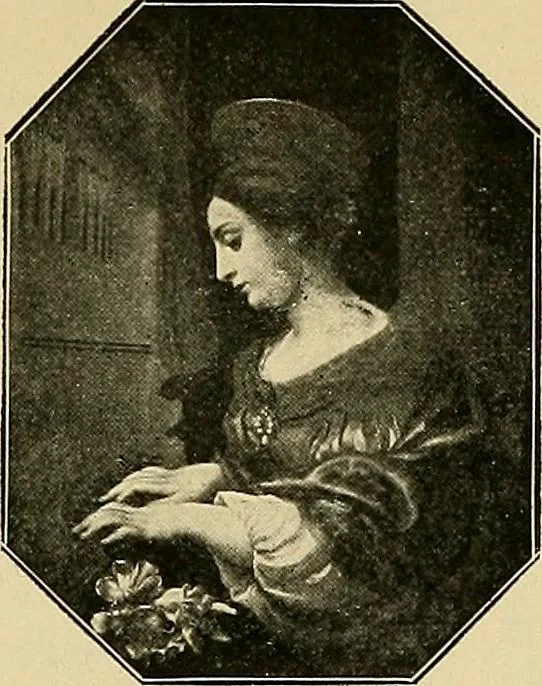 An illustration from Katalog der Königlichen Gemäldegalerie zu Dresden, 1908, leaf 186
