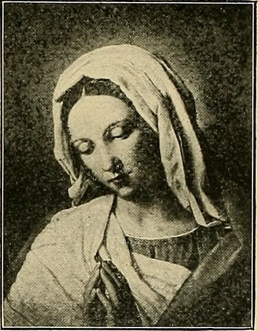 An illustration from Katalog der Königlichen Gemäldegalerie zu Dresden, 1908, leaf 186