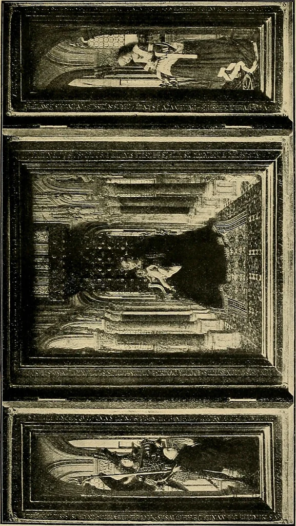 An illustration from Katalog der Königlichen Gemäldegalerie zu Dresden, 1908, leaf 318