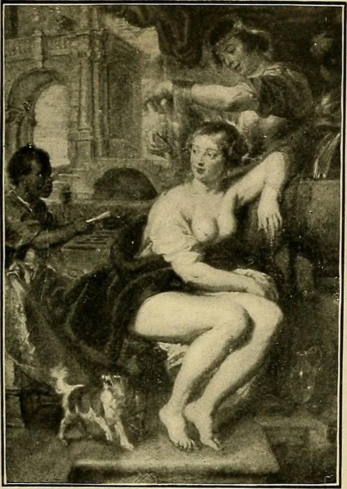 An illustration from Katalog der Königlichen Gemäldegalerie zu Dresden, 1908, leaf 374