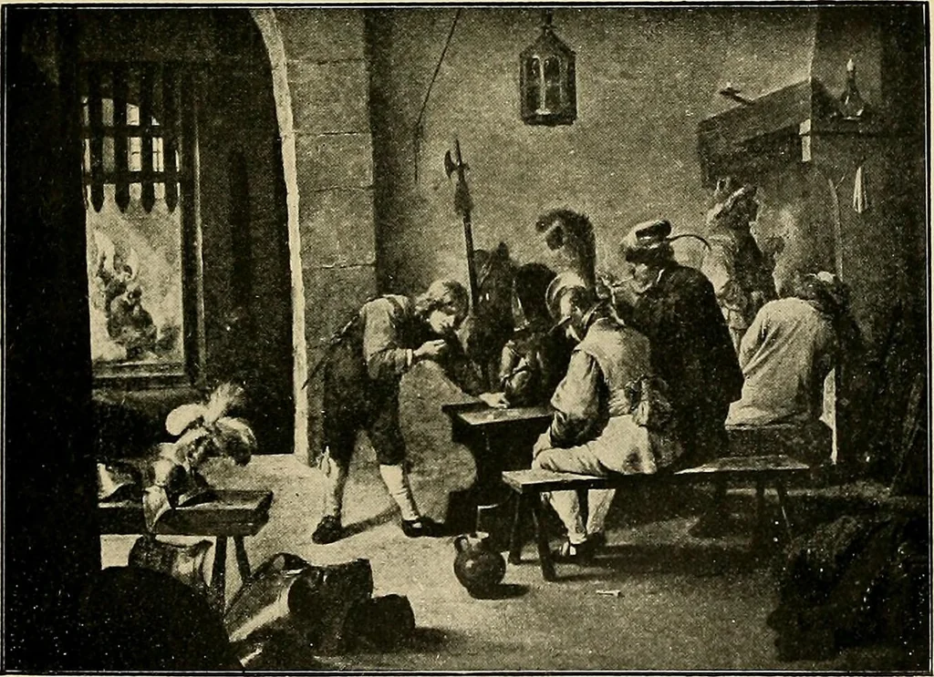 An illustration from Katalog der Königlichen Gemäldegalerie zu Dresden, 1908, leaf 420