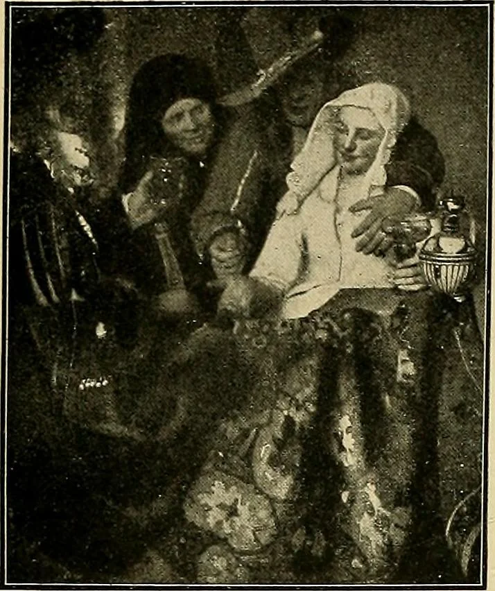 An illustration from Katalog der Königlichen Gemäldegalerie zu Dresden, 1908, leaf 498