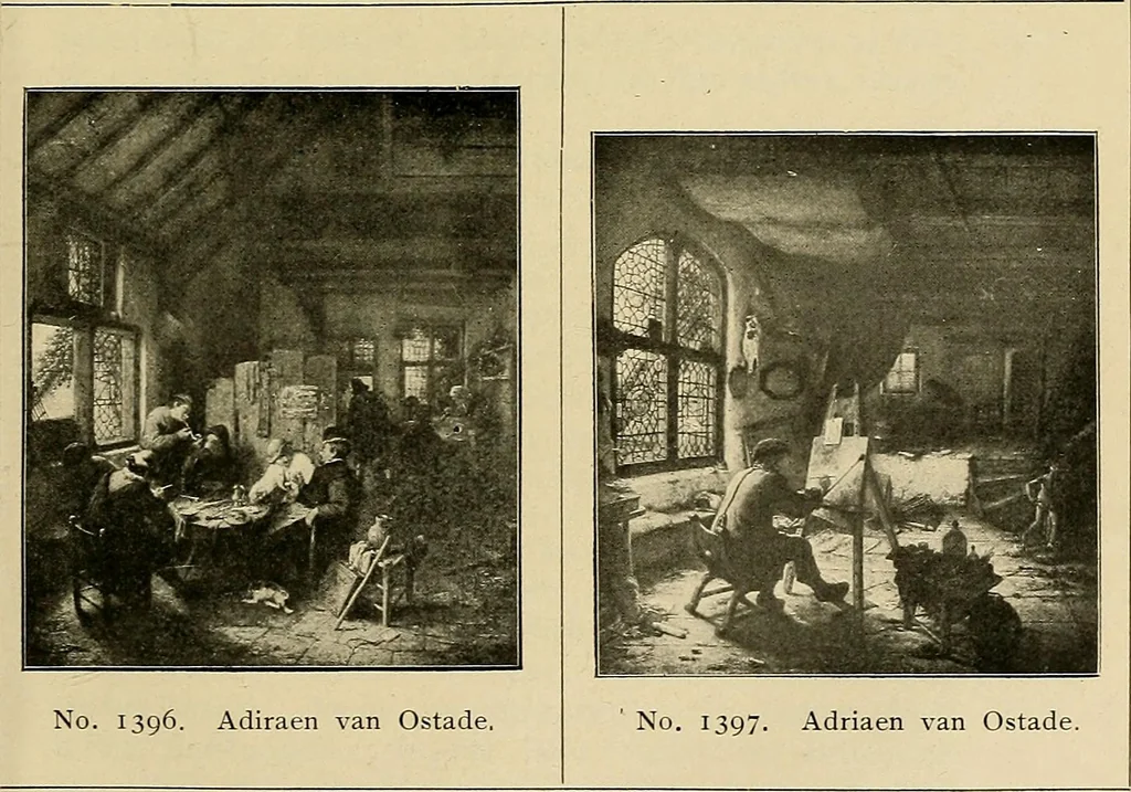 An illustration from Katalog der Königlichen Gemäldegalerie zu Dresden, 1908, leaf 510