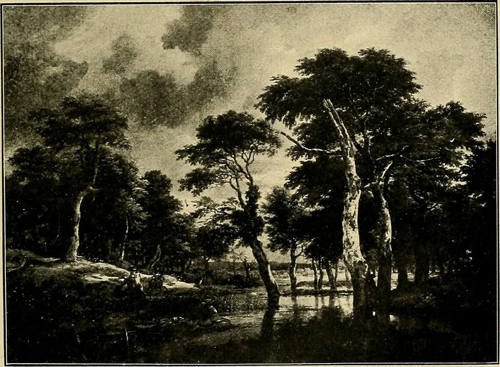 An illustration from Katalog der Königlichen Gemäldegalerie zu Dresden, 1908, leaf 538