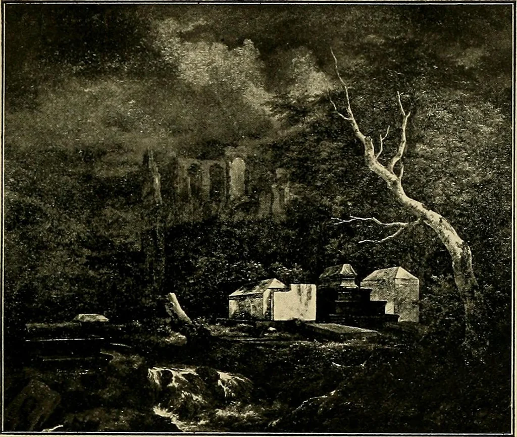 An illustration from Katalog der Königlichen Gemäldegalerie zu Dresden, 1908, leaf 558