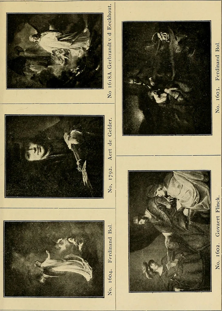 An illustration from Katalog der Königlichen Gemäldegalerie zu Dresden, 1908, leaf 600