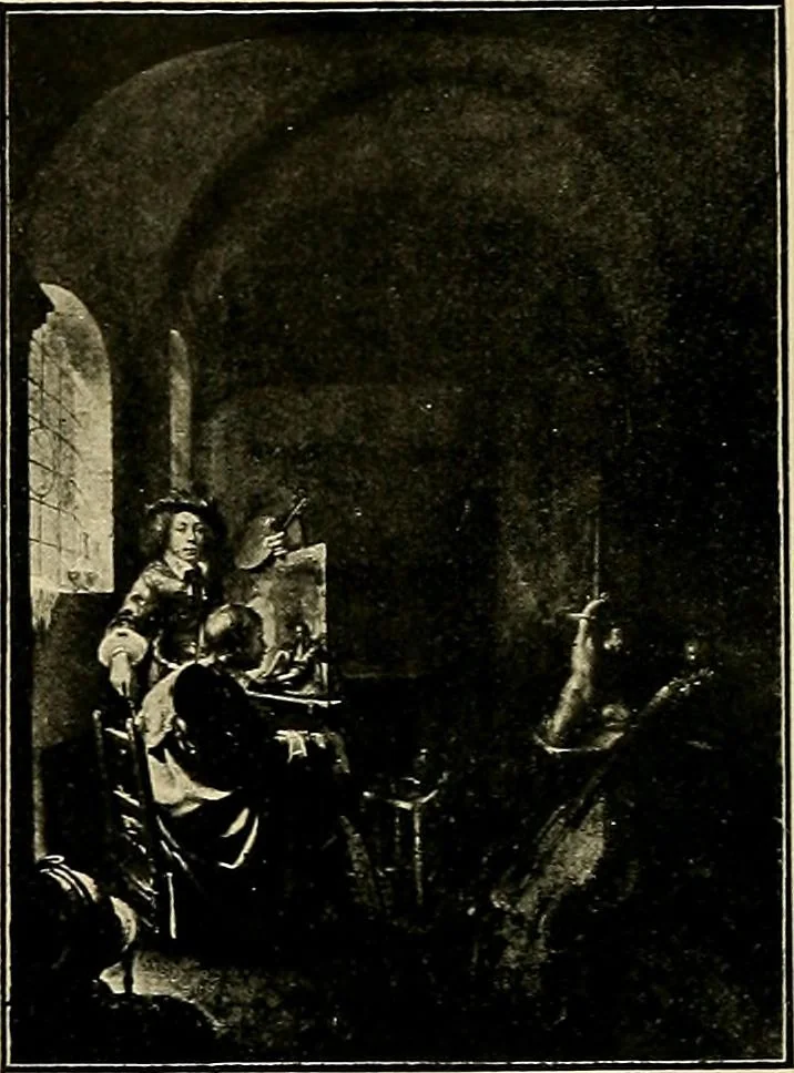 An illustration from Katalog der Königlichen Gemäldegalerie zu Dresden, 1908, leaf 644