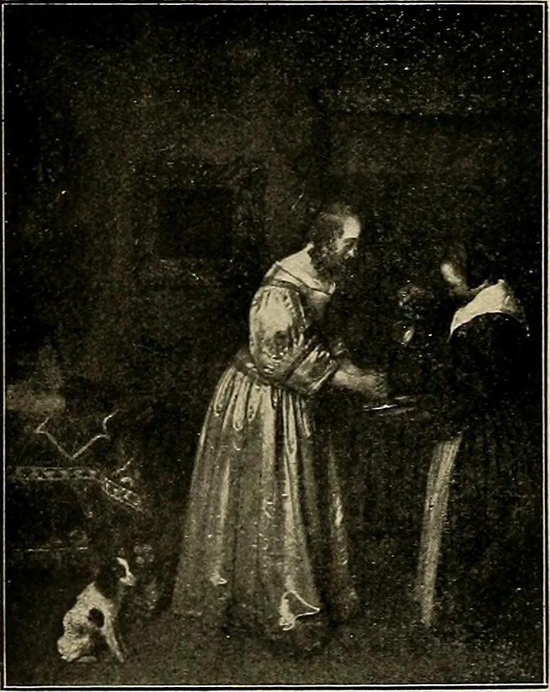An illustration from Katalog der Königlichen Gemäldegalerie zu Dresden, 1908, leaf 644