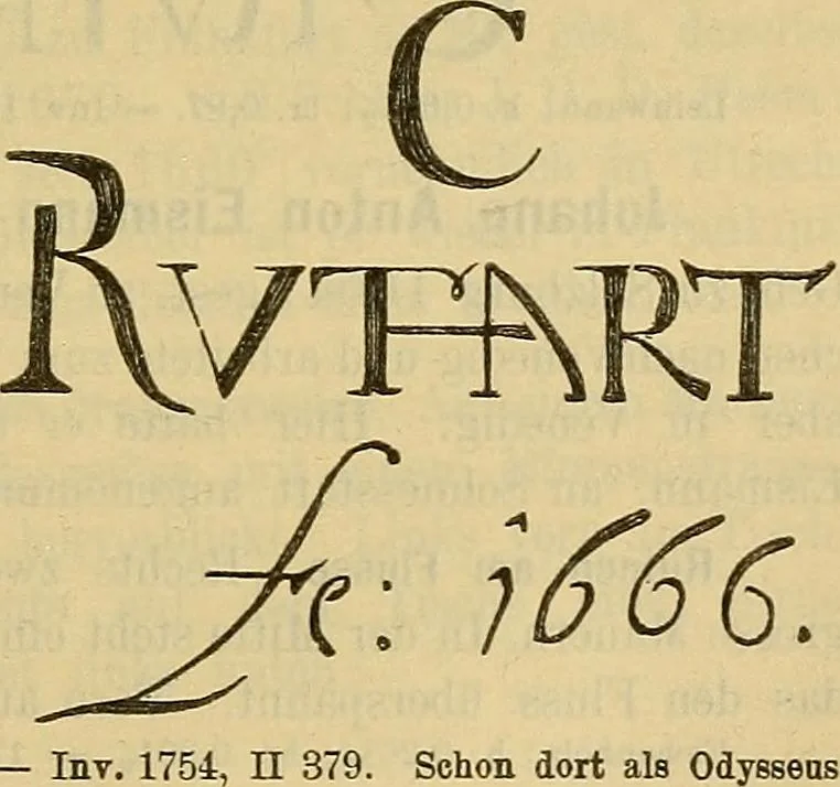 An illustration from Katalog der Königlichen Gemäldegalerie zu Dresden, 1908, leaf 740