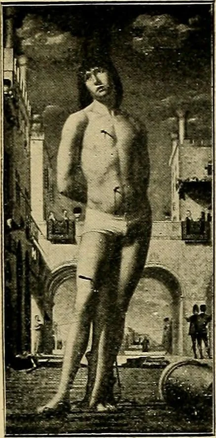 An illustration from Katalog der Königlichen Gemäldegalerie zu Dresden, 1908, leaf 84