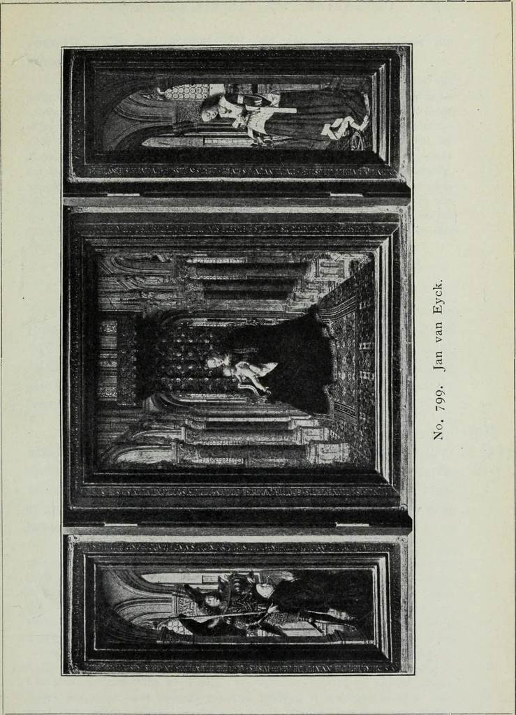 An illustration from Katalog der Königlichen Gemäldegalerie zu Dresden, 1902, leaf 292